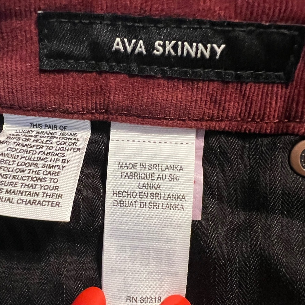 ⭐️Lucky Brand Ava corduroy pants - Picture 6 of 8
